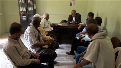 فريق التوجيه والرقابة الرئاسي يطلع على سير عمل مكتب الخدمة المدنية في لحج